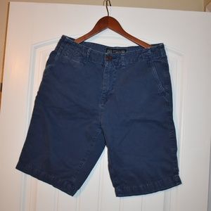 30 AE Blue Cargo Shorts